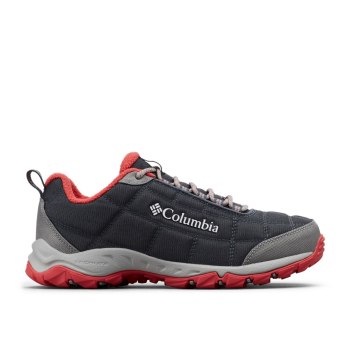 Columbia Firecamp Fleece III, Tenis Grises Oscuro Rojos Para Mujer | 610254-RBU